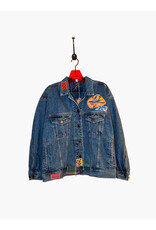 Sue Dreamer SD-96 Hand Embellished Denim Jkt "LOVE Quilt Heart"