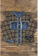 Jaded Gypsy Afternoon Walk Flannel jacket O/S