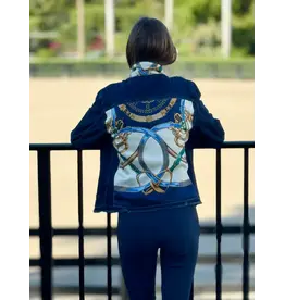 Stacy Bradley Blue Stirrup Jacket Dark L