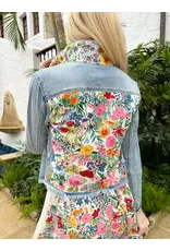 Stacy Bradley Field of Flowers Jacket Light M