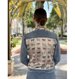 Stacy Bradley Equine Elegance Pearl white Light jacket L