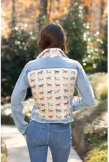 Stacy Bradley Equine Elegance Pearl white Light jacket L