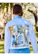 Stacy Bradley Mediterranean white jacket XS