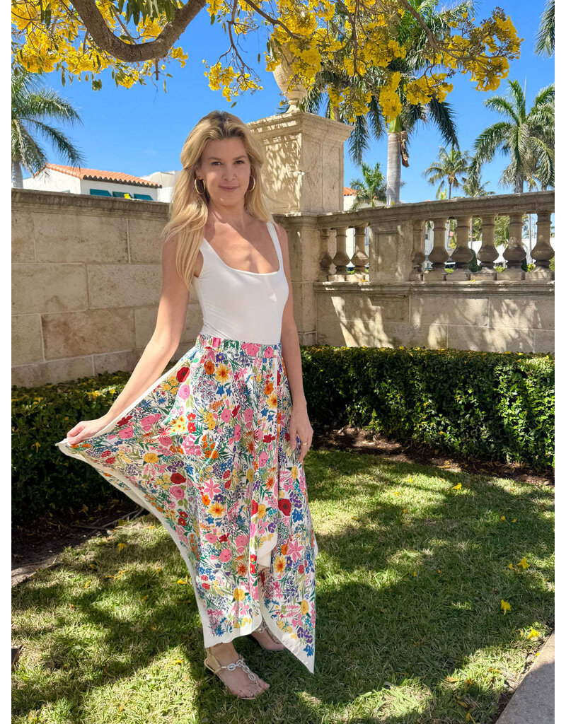 Stacy Bradley Field of Flowers Skirt S/M