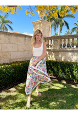 Stacy Bradley Field of Flowers Skirt S/M