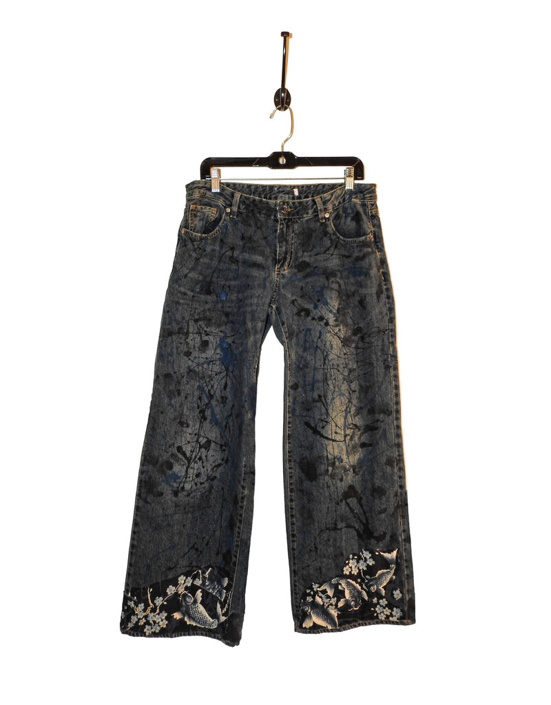 Kathleen Cook KC03-Blue with Japanese Fabric size 9/29