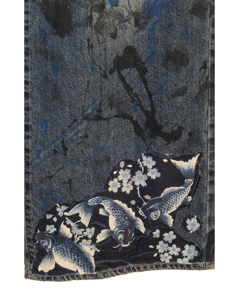 Kathleen Cook KC03-Blue with Japanese Fabric size 9/29