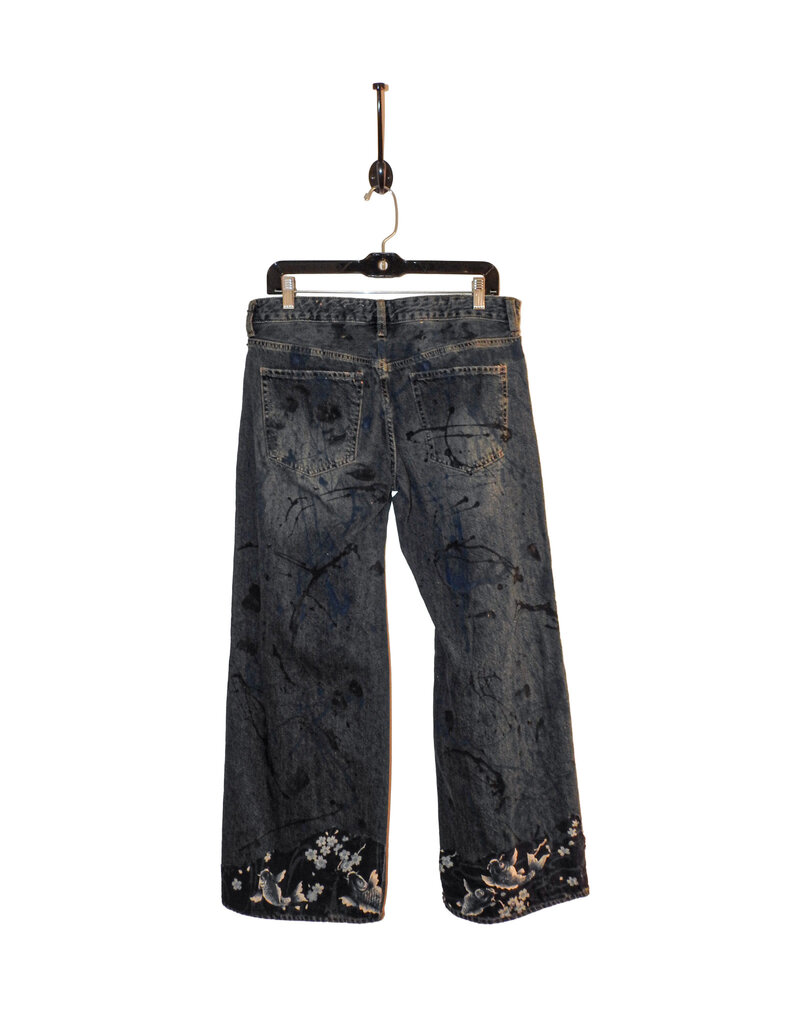 Kathleen Cook KC03-Blue with Japanese Fabric size 9/29