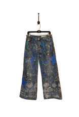 Kathleen Cook KC05-Light Blue Jeans with Blue Stars Size 7/28