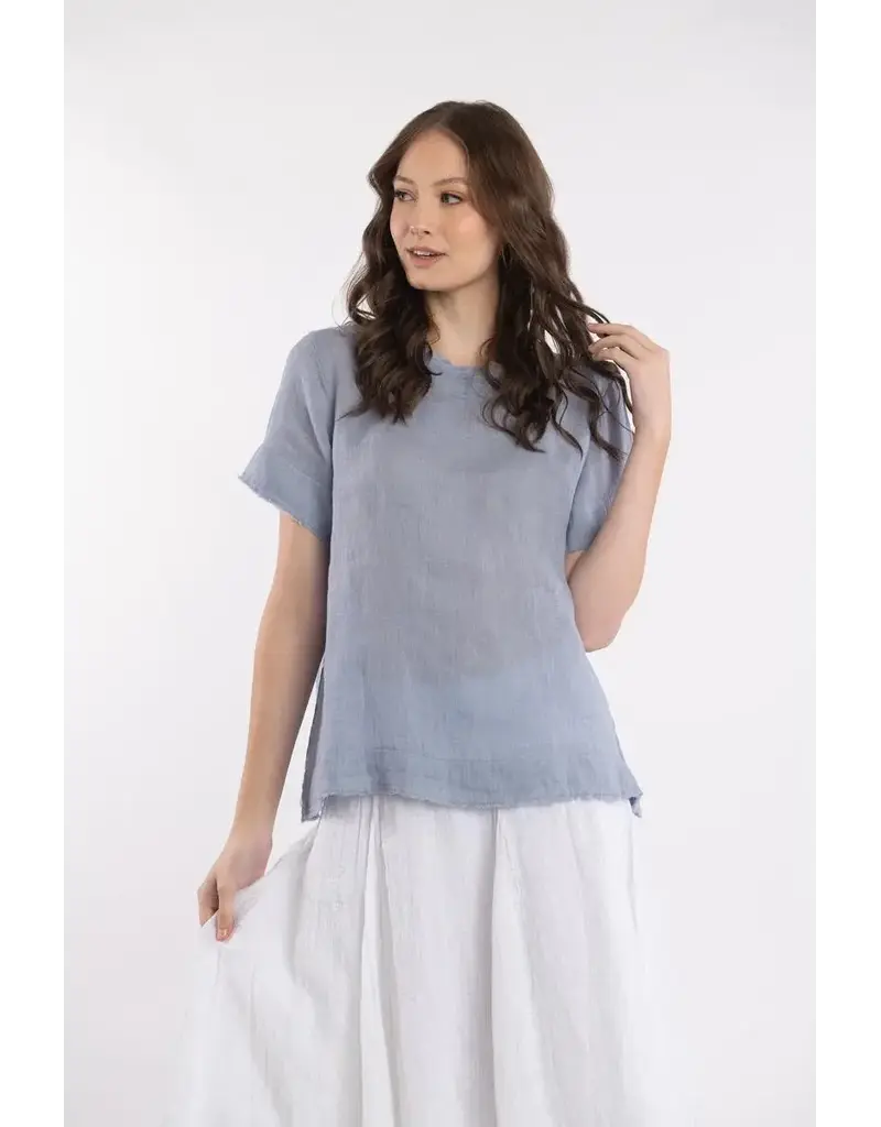 Luna Luz Edgy Linen Tee