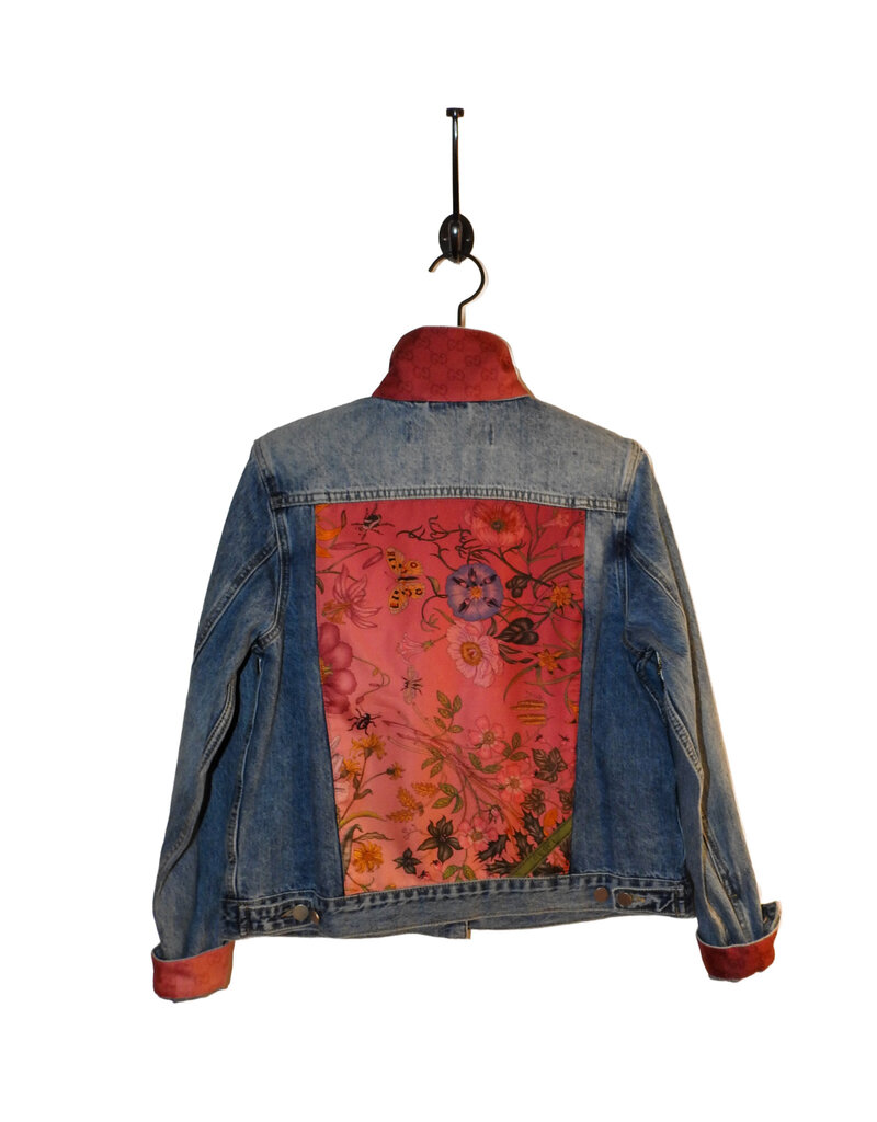 Elevazione 8375 Gucci Butterfly wine denim L