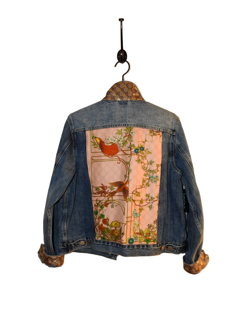 Elevazione 9479 Gucci Birdcage Pink denim XL