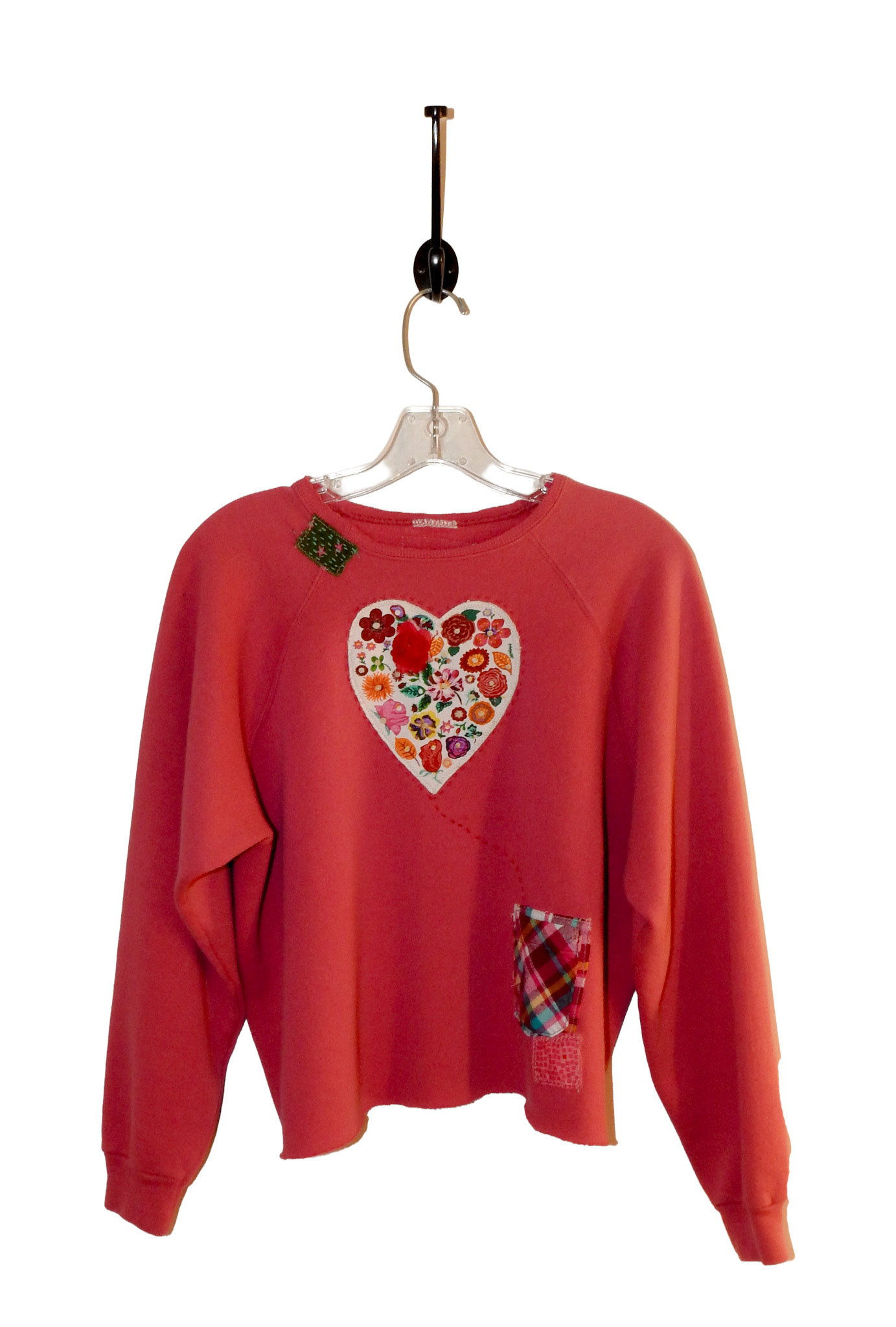 Sue Dreamer SD-155 Handsewn Patch S Pink w/Heart