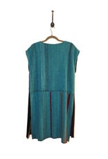 Dayna Fisk-Williams DFW 2 Handwoven, L, Long Tunic, Silk-Wool-Cashmere-poly, Multicolor