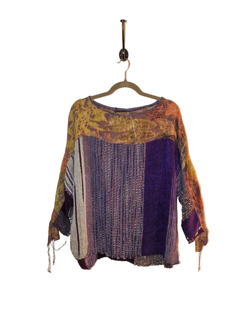 Dayna Fisk-Williams DFW 5, Handwoven, M/L, Top, Hand-dyed silk