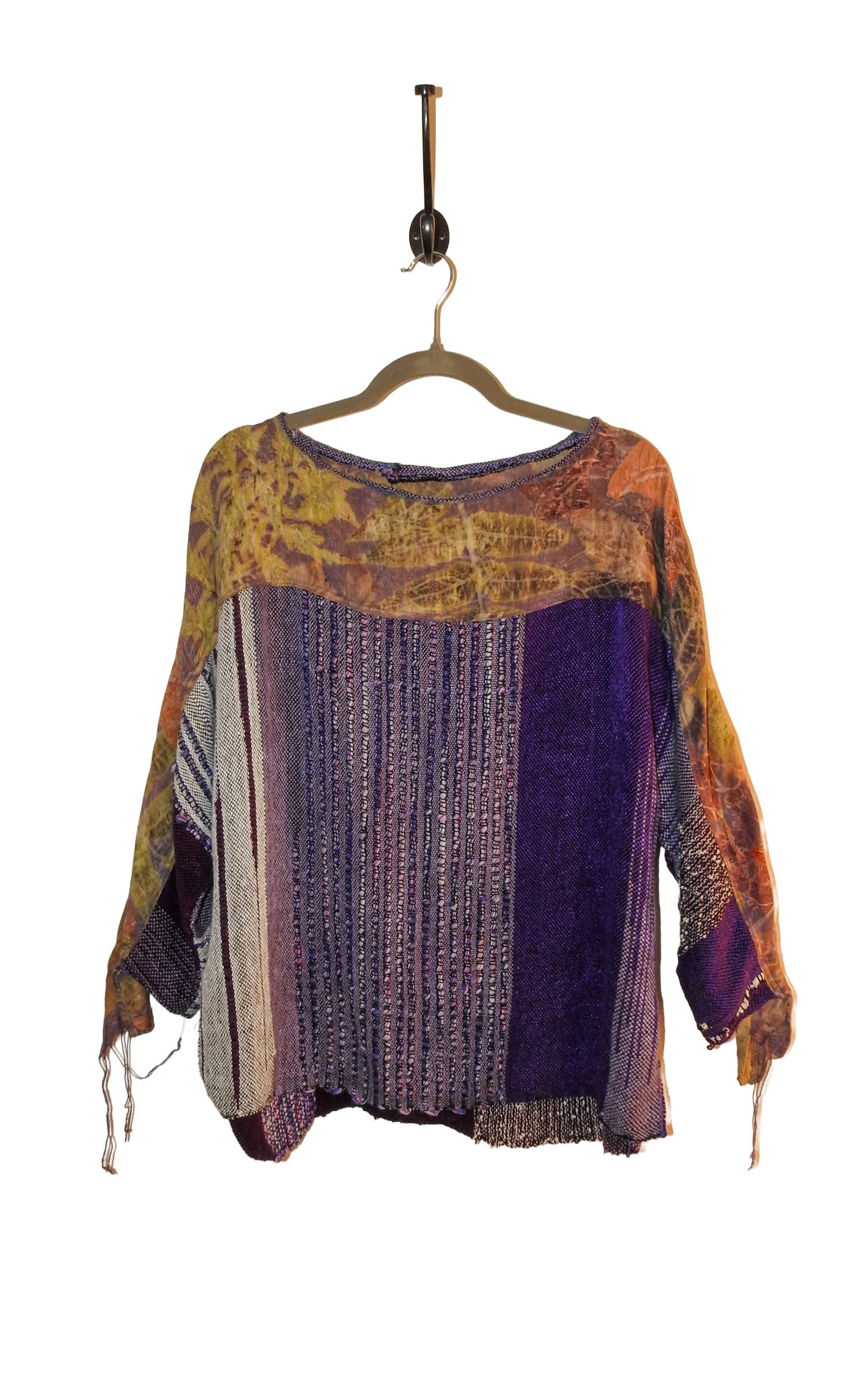 Dayna Fisk-Williams DFW 5, Handwoven, M/L, Top, Hand-dyed silk