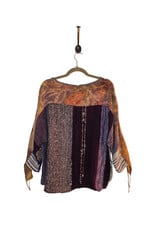 Dayna Fisk-Williams DFW 5, Handwoven, M/L, Top, Hand-dyed silk