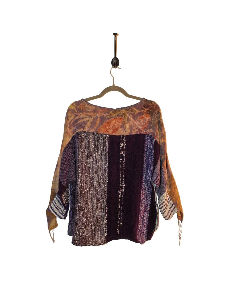 Dayna Fisk-Williams DFW 5, Handwoven, M/L, Top, Hand-dyed silk