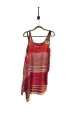 Dayna Fisk-Williams DFW 11, Handwoven, M, Sleeveless Dress w/straps, Pink