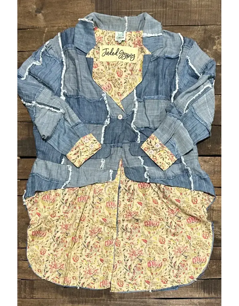 Jaded Gypsy Patchwork Skies Delight Jacket