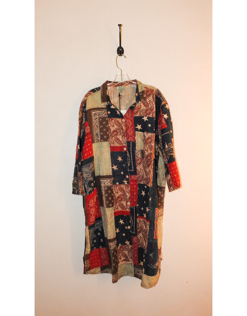 Jaded Gypsy Stars and Stripes Forever Duster