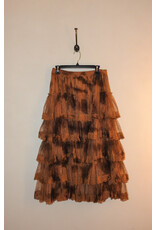 Jaded Gypsy True Romance Skirt Chocolate O/S