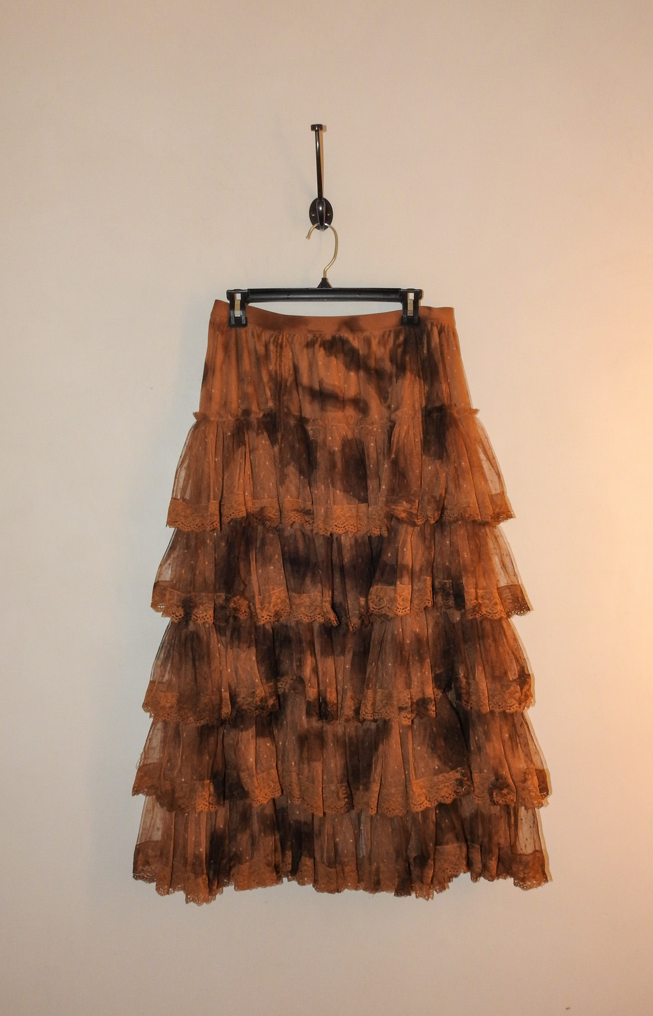 Jaded Gypsy True Romance Skirt Chocolate O/S