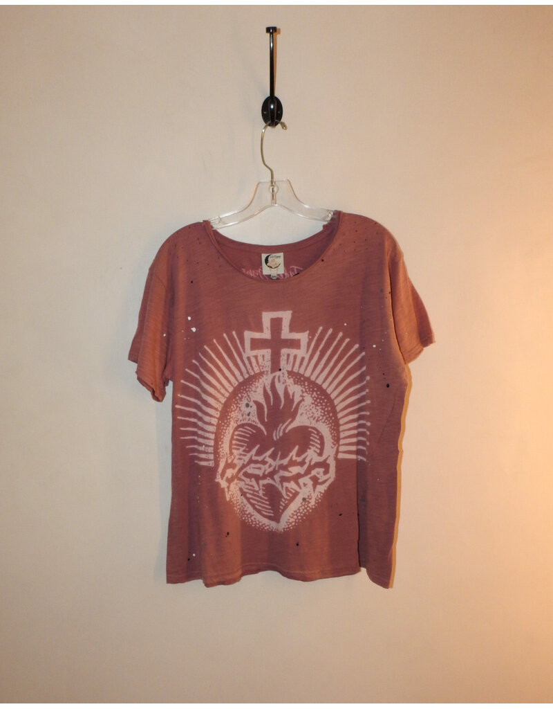 Jaded Gypsy Moon Dance Tee Cherished Heart L/XL