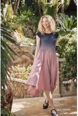 Wild Cosmos Lizzy Smock Pink Mix Ombre O/S