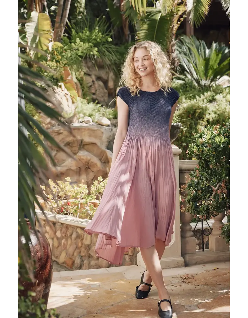 Wild Cosmos Lizzy Smock Pink Mix Ombre O/S