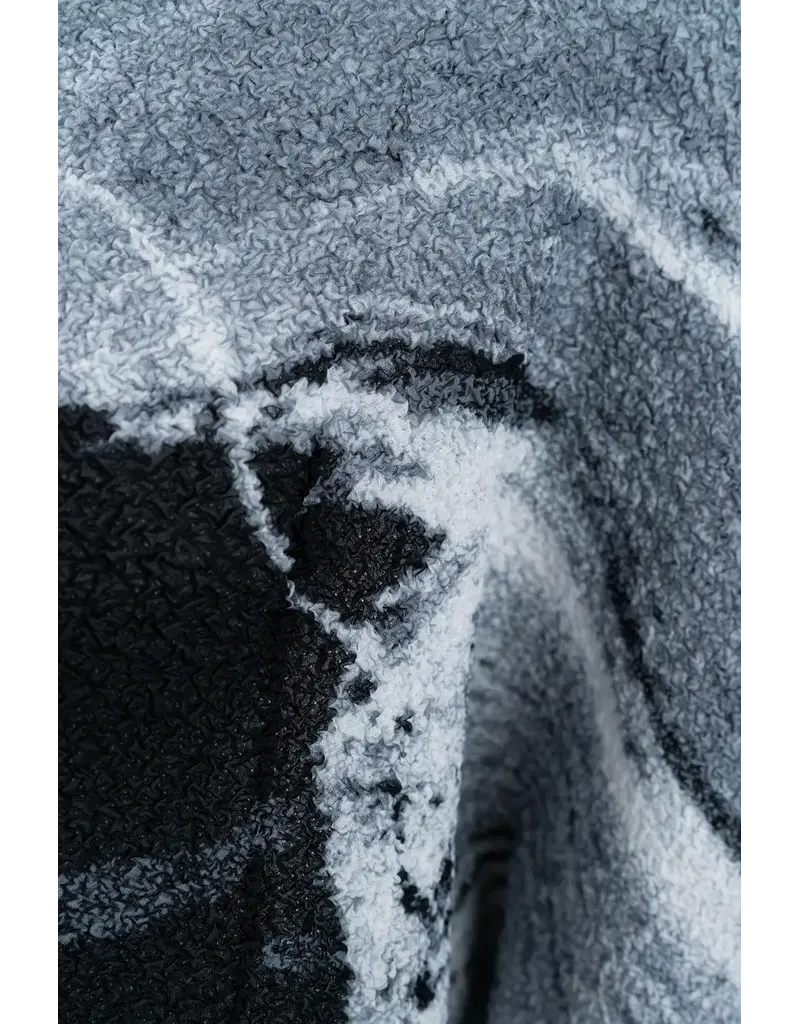 Wild Cosmos Anna Textured Top black mix marble O/S