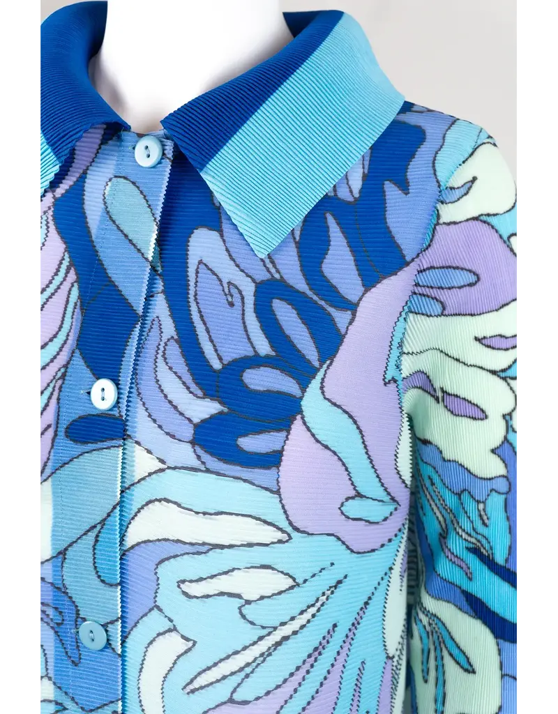 Wild Cosmos Rebekah Celebration jacket blue mix