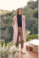 Wild Cosmos Celeste Petals Plisse Jacket Pink O/S