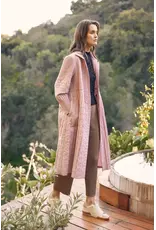 Wild Cosmos Celeste Petals Plisse Jacket Pink O/S