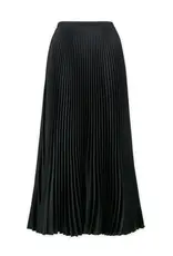 Wild Cosmos Hazel Pleated Skirt Maxi Black O/S