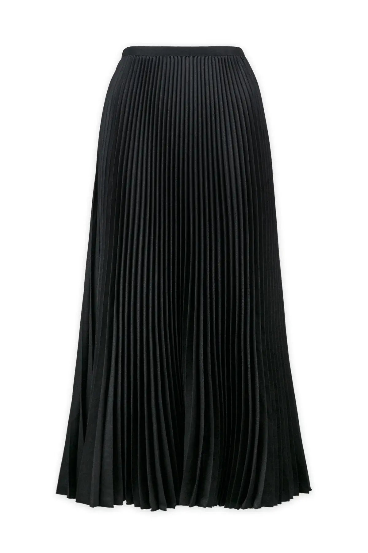 Wild Cosmos Hazel Pleated skirt Maxi Black O/S