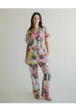 Katie Kime Greco Garden Pajama Pants Set