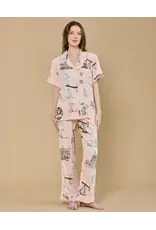 Katie Kime Texas Toile Pajama Pants Set