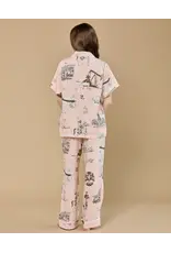 Katie Kime Texas Toile Pajama Pants Set
