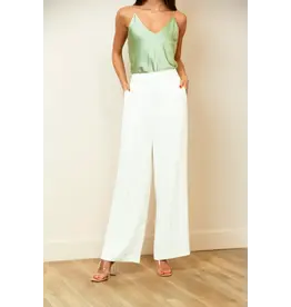 Jessie Liu Pintuck Wide Leg pants