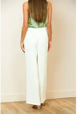Jessie Liu Pintuck Wide Leg pants
