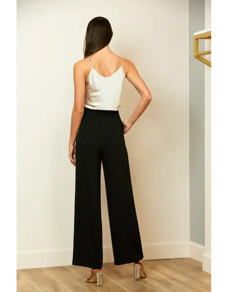 Jessie Liu Pintuck Wide Leg pants