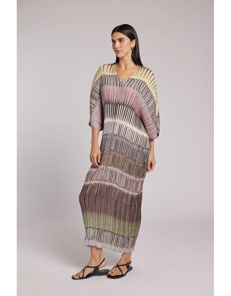 Wild Cosmos Savanah Kaftan Buttermix O/S
