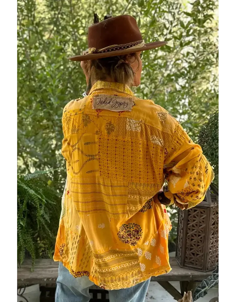 Jaded Gypsy Patchwork Sunrise Top