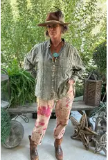 Jaded Gypsy Star Gazing Top Vint moss