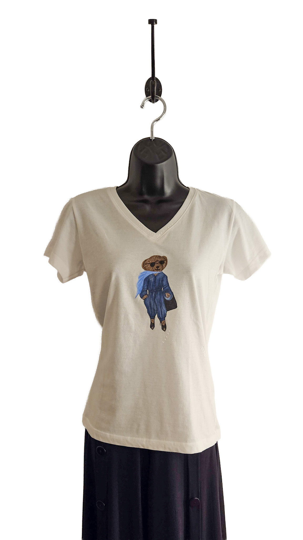 Blu Ice hand painted Tee shirt