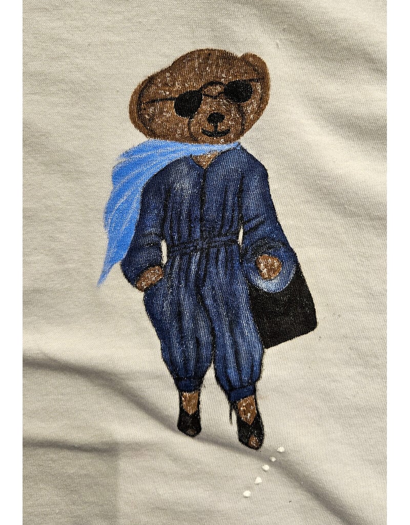 Blu Ice hand painted Tee shirt