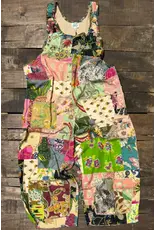Jaded Gypsy Patchwork Garden Overalls