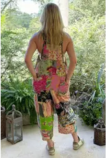 Jaded Gypsy Patchwork Garden Overalls