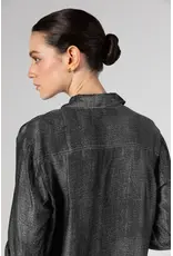 Anaphe Austin Long Sleeve denim shirt black